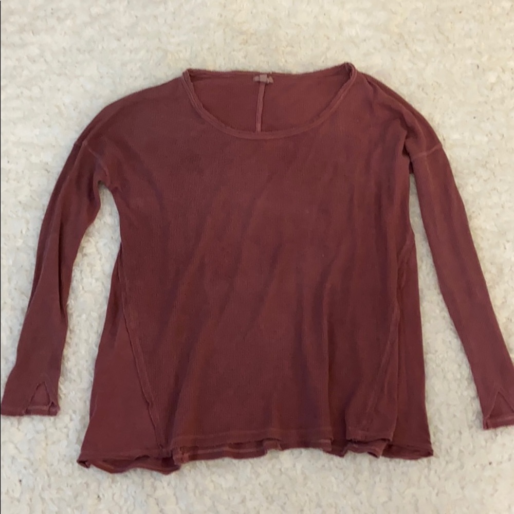 red long sleeve